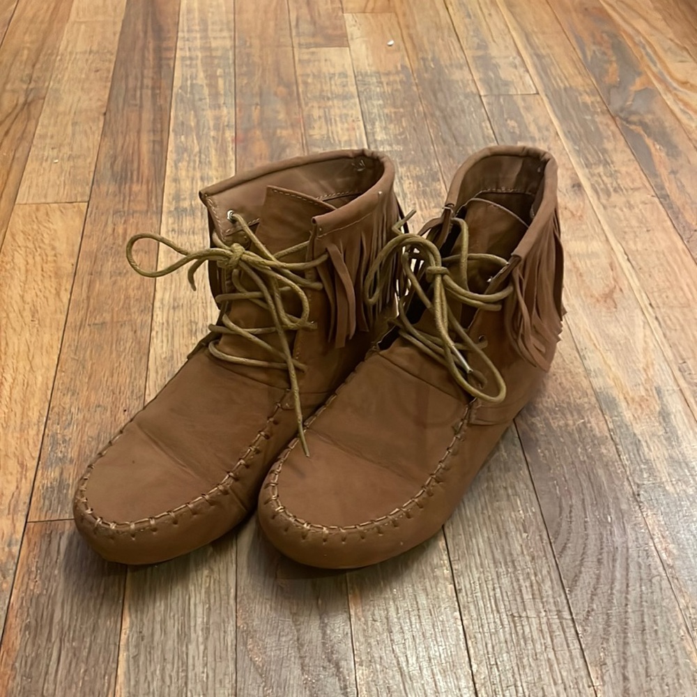 Faux Suede Moccasin
